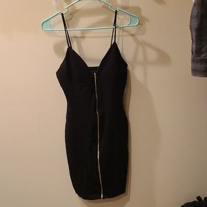 Black cocktail dress